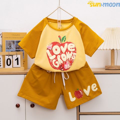  Bộ short thun Táo Love Sun&moon 