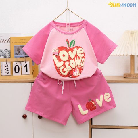  Bộ short thun Táo Love Sun&moon 