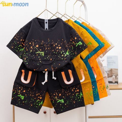  Bộ thun TN vệt nổi chữ U 