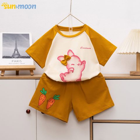  Bộ short thun thỏ carrot Cinamon 