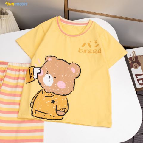  Bộ thun ngố sọc gấu 