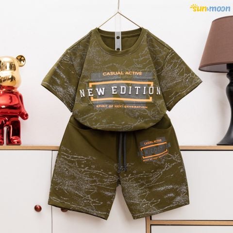  BỘ THUN TRAI TN IN LOANG CHỮ NỔI NEW EDITION 