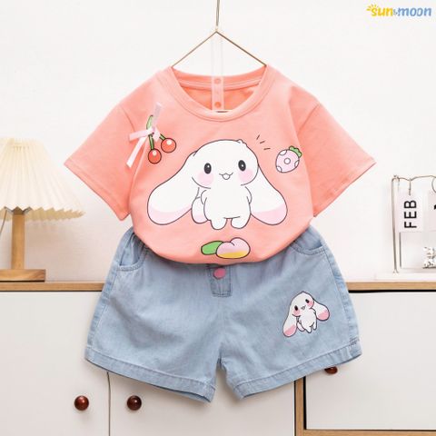  Bộ short Jean Cinamon Cherry 