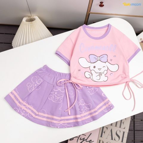  Bộ váy thun Cinamon rút dây 