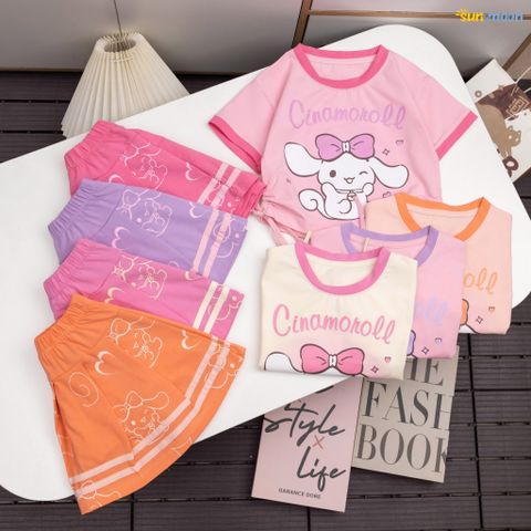  Bộ váy thun Cinamon rút dây 