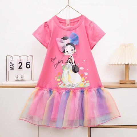  Đầm lai ren bé gái Good Thinking 