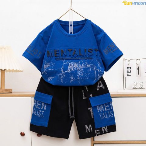  Bộ thun bé trai chữ nổi MENTALIST 
