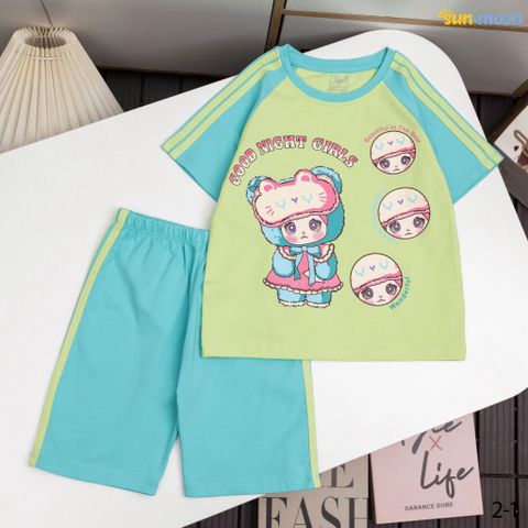  Bộ thun ngố sọc Good night girls 