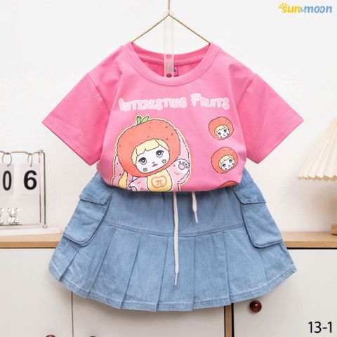  Bộ váy jean Interesting Fruits 