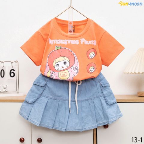  Bộ váy jean Interesting Fruits 