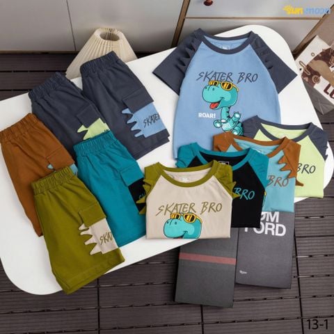  Bộ thun khủng long SKATER BRO 