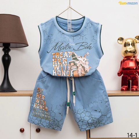  Bộ thun SN bo viền MOTOR BIKE 