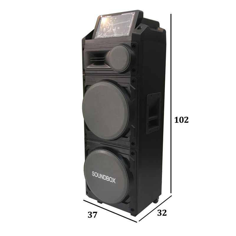  Loa kéo di động màn hình 2 bass SoundBox S-10B 