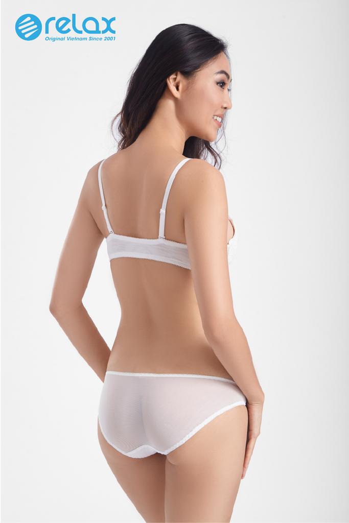 ÁO NGỰC NỮ RAY009 - CÚP T-SHIRT MÚT VỪA, MÓC CÀI TRƯỚC