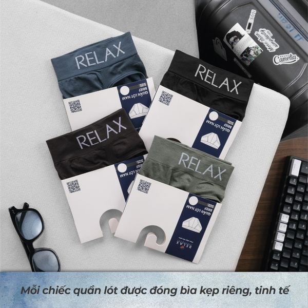 Quần sịp tam giác cao cấp Relax RLTK013 co giãn, thoáng mát, thấm hút mồ hôi tốt