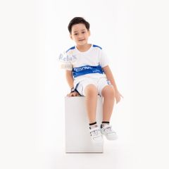 Đồ bộ bé trai thời trang cao cấp KWD1009-Trắng