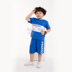 Đồ bộ bé trai thời trang cao cấp KWD1009-Xanh