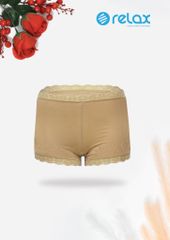 Quần lót nữ body short RQW010- Cotton phối ren