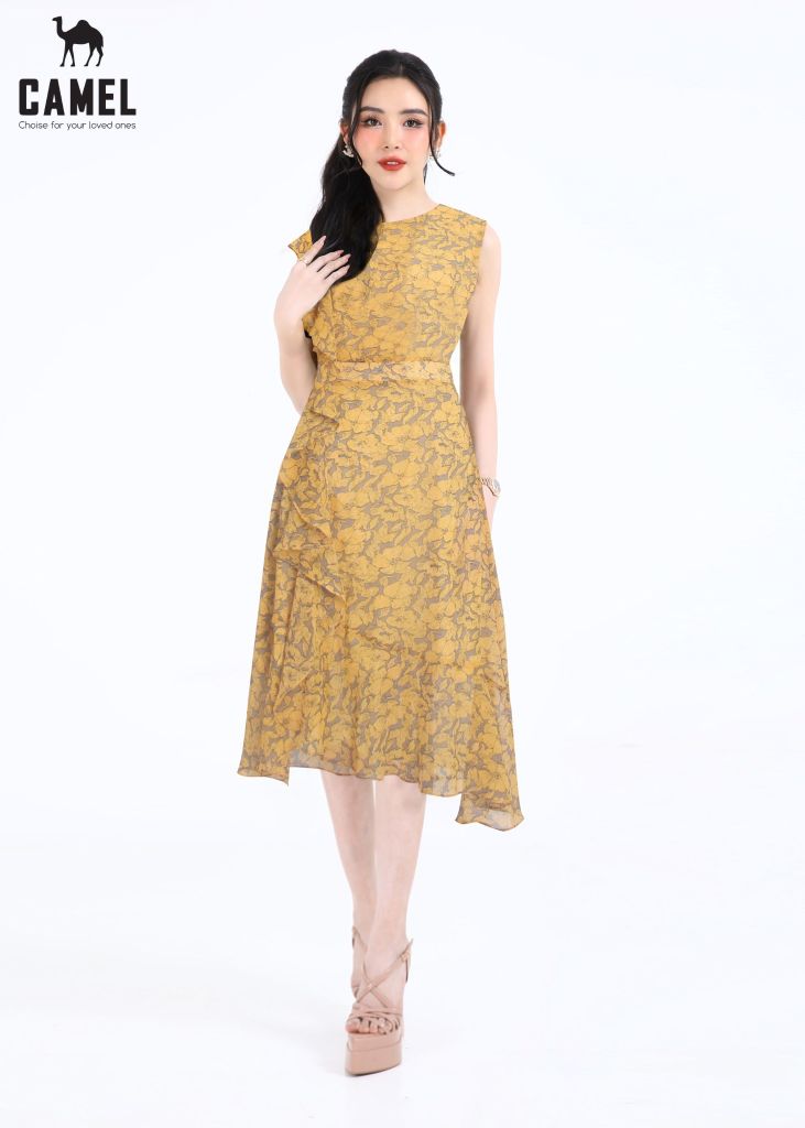 Đầm nữ họa tiết CWF.IF1223