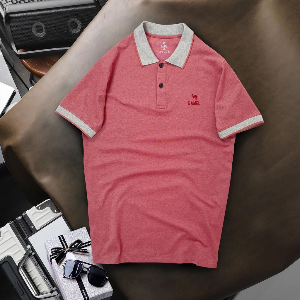 ÁO THUN NAM CAO CẤP CAMEL- CMA007-001