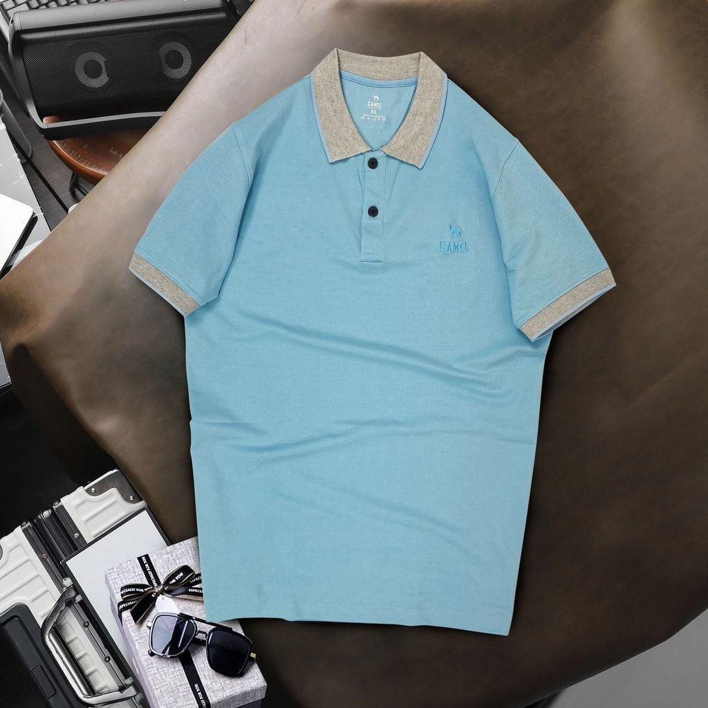ÁO THUN NAM CAO CẤP CAMEL- CMA007-001