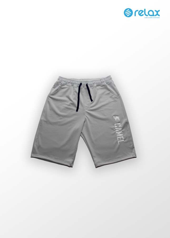 Quần short nam cao cấp Camel CMQ002- Xám trắng