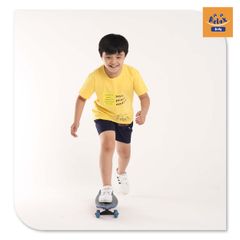 Đồ bộ bé trai thời trang cao cấp KWD1004-Vàng