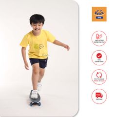 Đồ bộ bé trai thời trang cao cấp KWD1004-Vàng