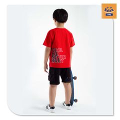 Đồ bộ bé trai thời trang cao cấp KWD1004-Đỏ