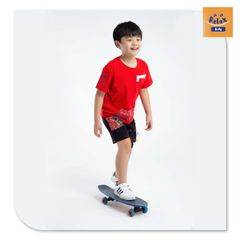 Đồ bộ bé trai thời trang cao cấp KWD1004-Đỏ