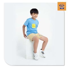 Đồ bộ bé trai thời trang cao cấp KWD1002- Xanh