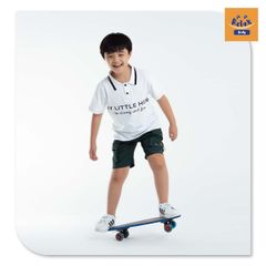 Đồ bộ bé trai thời trang cao cấp KWD1001-trắng