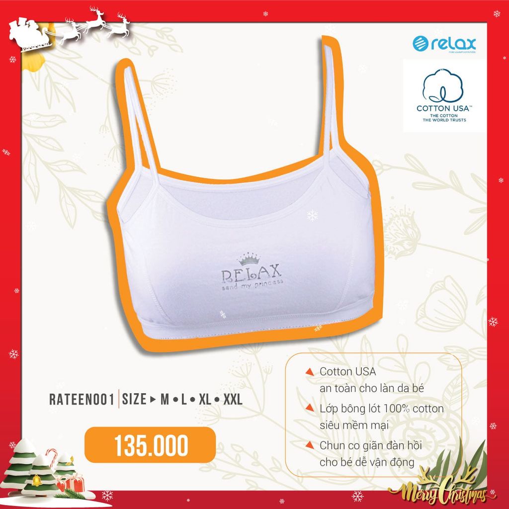 Áo lót bé gái RATEEN001- Không mouse không gọng
