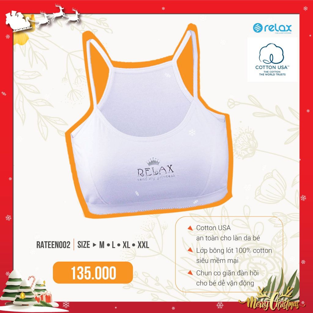 Áo lót bé gái RATEEN002- Không mouse không gọng