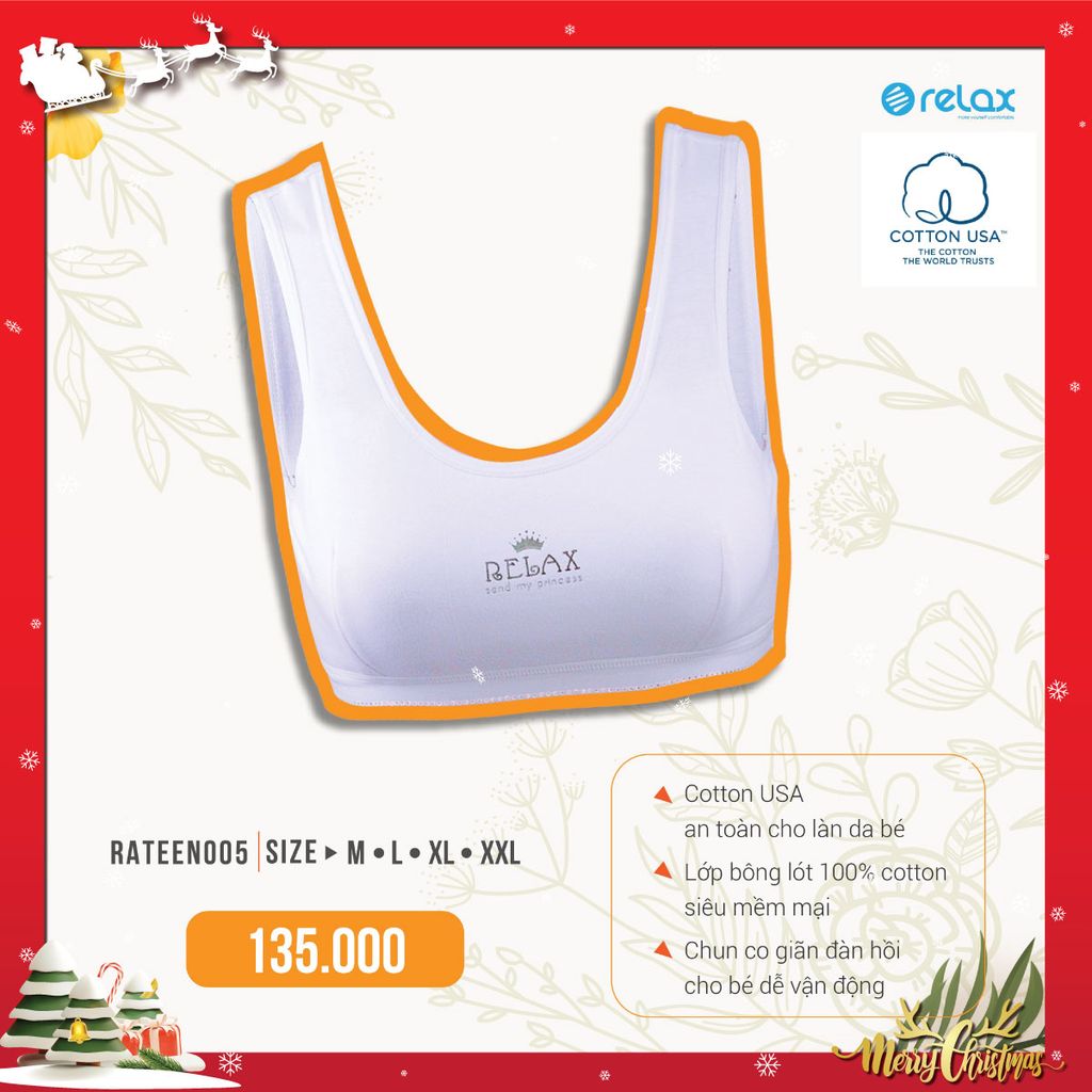 Áo lót bé gái RATEEN005- Không mouse không gọng