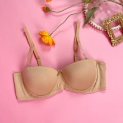 ÁO NGỰC TRƠN NỮ RAY026 MÚT DÀY CÚP DEMI, CÓ GỌNG