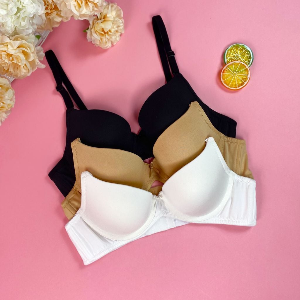 ÁO NGỰC NỮ RAY027 CÚP T-SHIRT MÚT MỎNG CÓ GỌNG