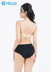 ÁO NGỰC NỮ PHỐI REN RAY037 CÚP T-SHIRT, KHÔNG GỌNG