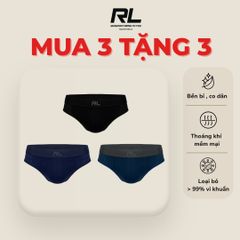 Quần lót tam giác nam vải Poly cao cấp RDO134 thoáng mát kháng khuẩn, khử mùi tốt RL Original