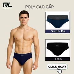 Quần lót tam giác nam vải Poly cao cấp RDO134 thoáng mát kháng khuẩn, khử mùi tốt RL Original