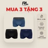 [COMBO 3 TẶNG 3] FREE SHIP Quần lót boxer nam vải modal cao cấp RDO139  thoáng mát kháng khuẩn, khử mùi tốt RL Original