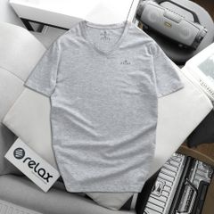 Áo Thun Nam Cổ Trái Tim ( màu mix ) RTKA015 RELAX Cao Cấp, Lịch Lãm