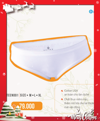 Quần lót bé gái RQTEEN001- Thun cotton