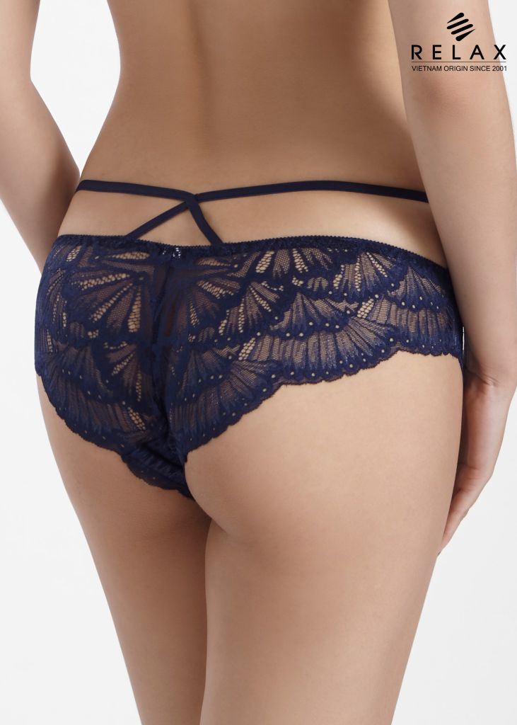 Quần lót nữ phối ren RQY001 sexy mềm mại cao cấp, quần lót thoáng mát gợi cảm tôn dáng