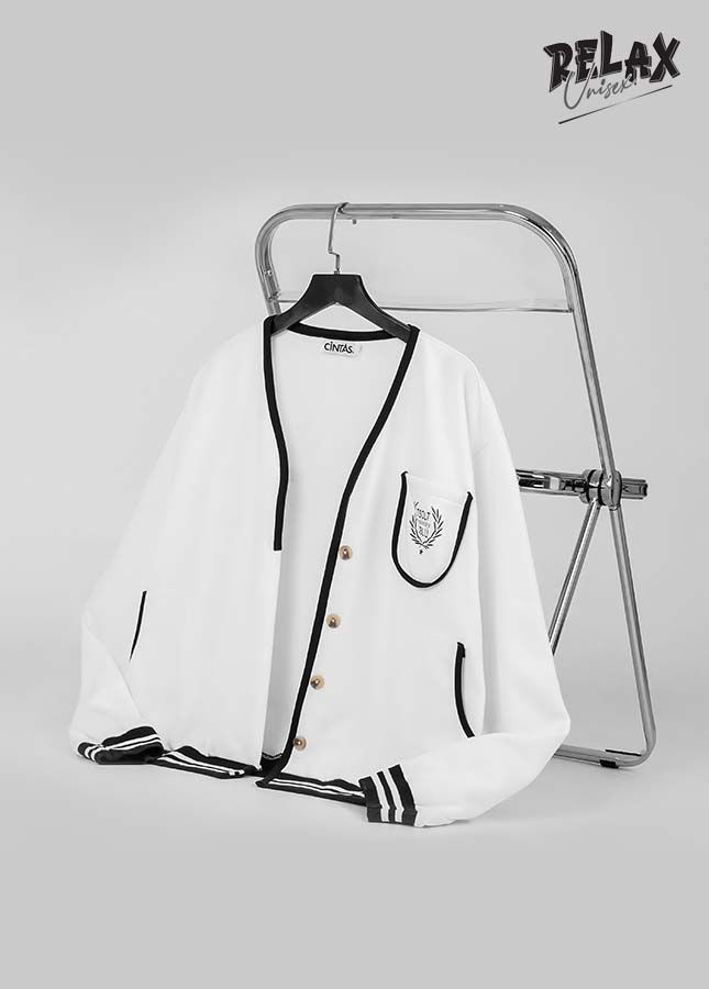 ÁO KHOÁC CADIGAN RUCDG001- TRẮNG