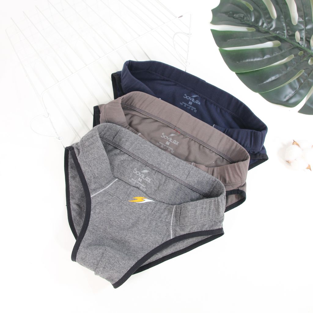 Combo 3 Quần lót nam brief SOF008