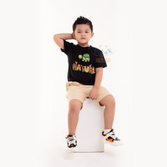 Đồ bộ bé trai thời trang cao cấp Relax Kids KWN1002- Đen