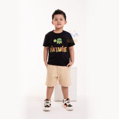 Đồ bộ bé trai thời trang cao cấp Relax Kids KWN1002- Đen