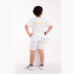 Đồ bộ bé trai thời trang cao cấp KWN1004 - Trắng