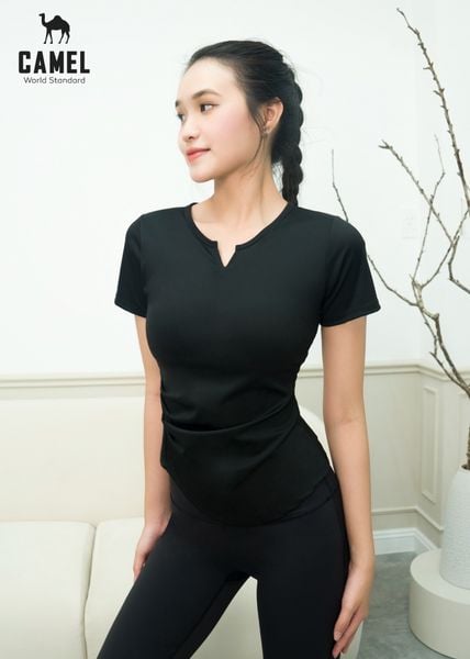 ÁO THUN BODY THỂ THAO - YOGA CAO CẤP CAMEL CWSA.T010